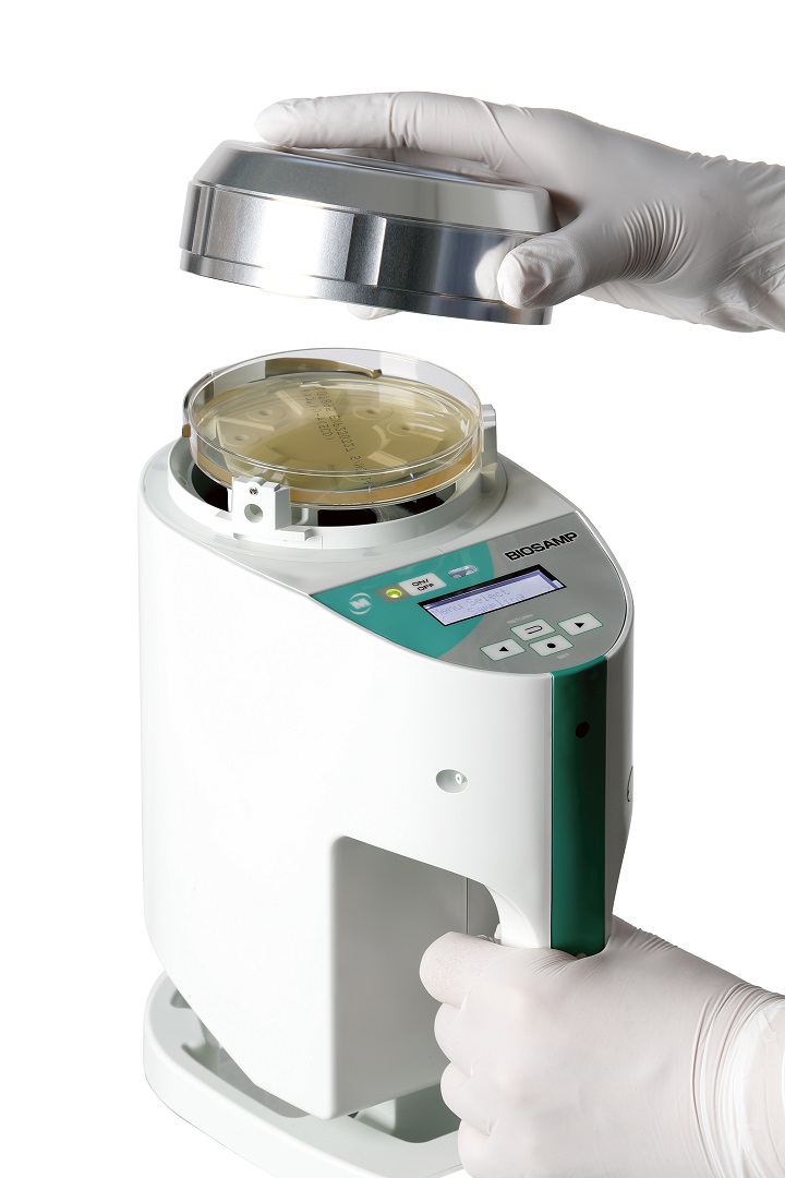 空中浮遊菌サンプラーBIOSAMP® バイオサンプ 型式：MBS-1000NI | 食品 